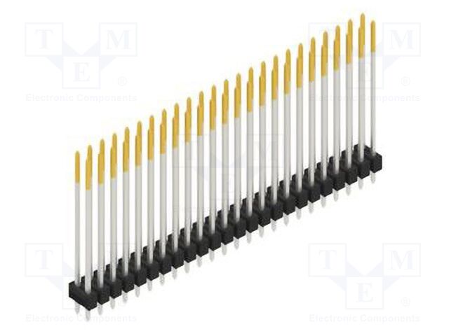 Connector: pin strips; pin header; male; PIN: 48; 2.54mm; THT; 2x24