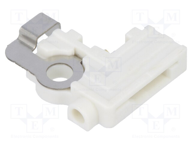 Connector: LED holder; push-in; Features: two-piece