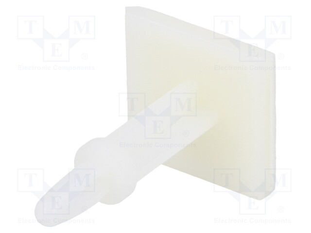 PCB distance; polyamide; L:19.1mm; self-adhesive, snap fastener