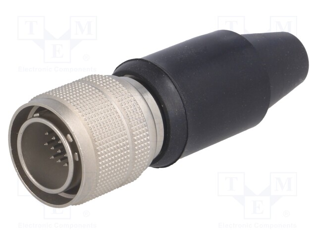 Plug; Connector: circular; HR10; male; PIN: 20; push-pull; 2A; 26AWG
