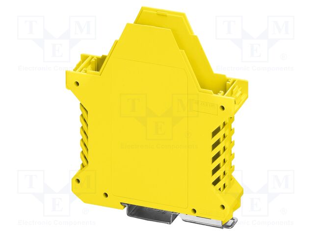 Enclosure base; yellow; UL94V-0; ME 22,5; for DIN rail mounting