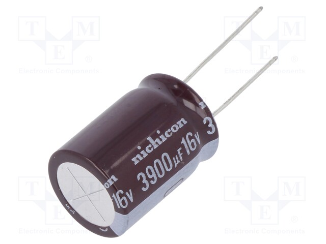 Capacitor: electrolytic; low impedance; THT; 3900uF; 16VDC; ±20%