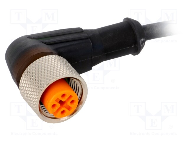 Plug; M12; PIN: 3; female; A code-DeviceNet / CANopen; 2m; straight