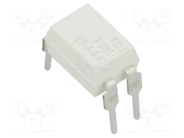 Optotriac; 5kV; triac; DIP4; Colour: white