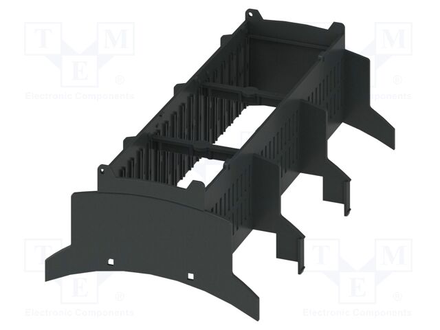 Upper housing; black; BC 161,6; X: 161.6mm; Y: 89.7mm; Z: 54.85mm