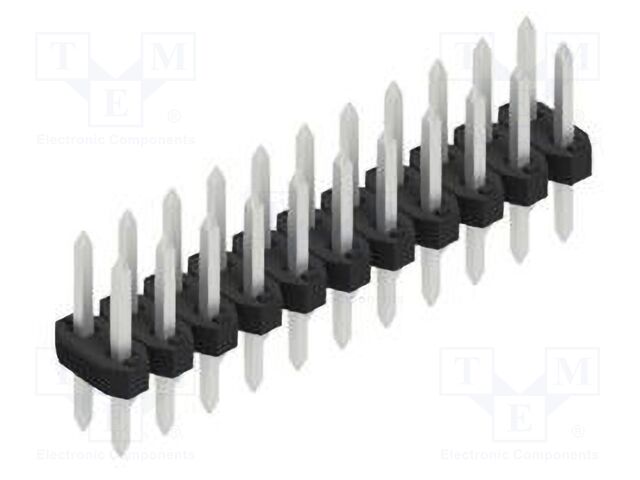 Connector: pin strips; pin header; male; PIN: 22; 2mm; THT; 2x11