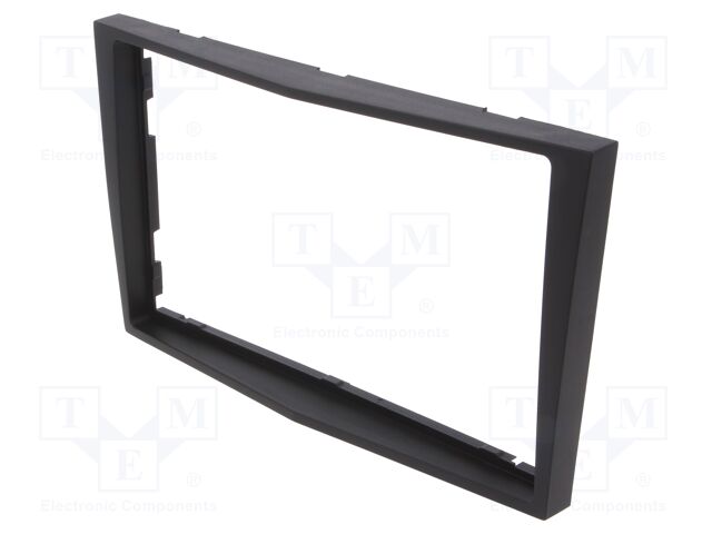 Radio frame; Opel; 2 DIN; black