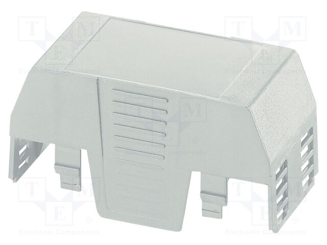 Upper housing; without connection hole; grey; EH 35 F; X: 35.1mm