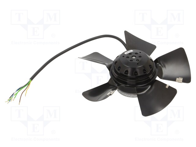 Fan: AC; axial; 230/400VAC; Ø250x85mm; 1685m3/h; 72dBA; 2650rpm