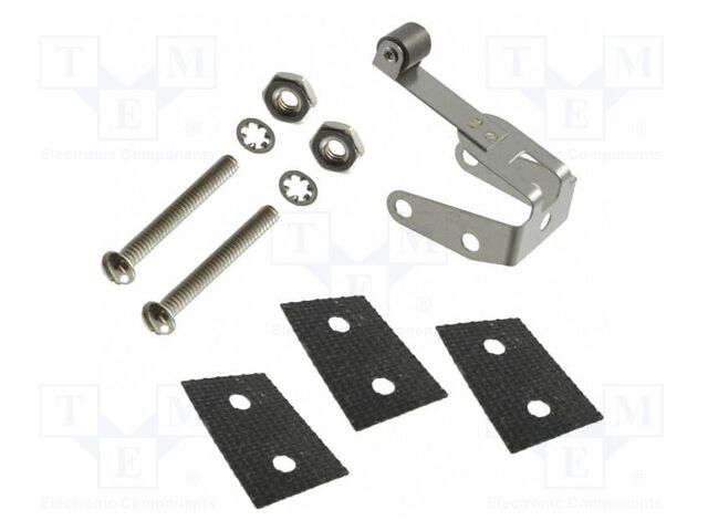 Lever with roller