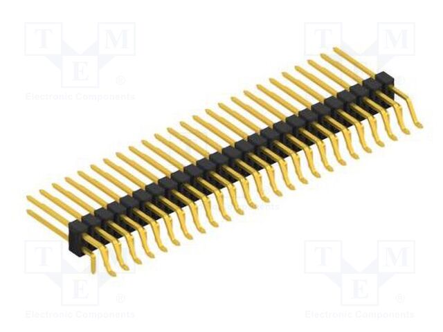 Connector: pin strips; pin header; male; PIN: 50; 2.54mm; SMT,THT
