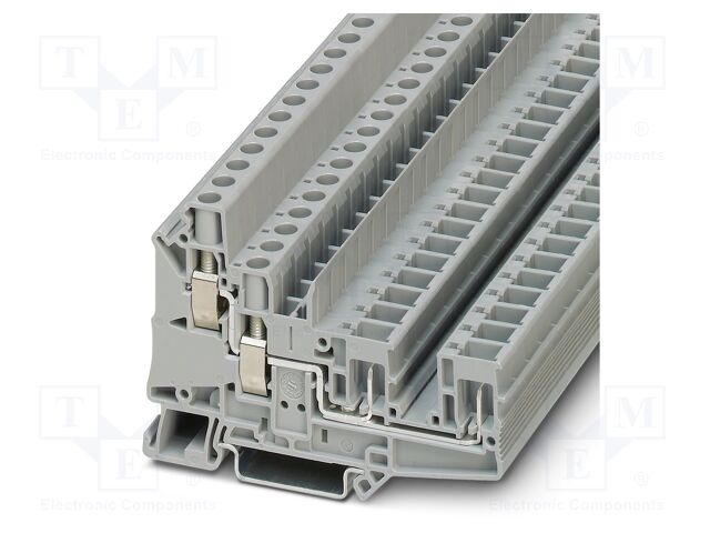 Splice terminal: rail; UT; 41A; 1kV; PA; 0.2÷10mm2; terminals: 4