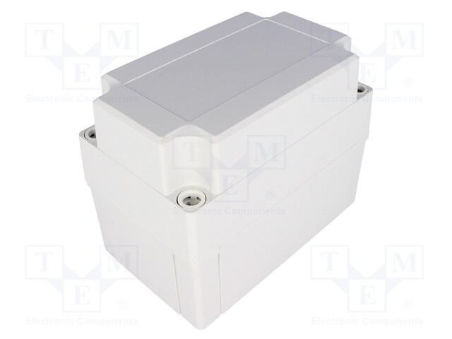 Enclosure: multipurpose; X: 80mm; Y: 130mm; Z: 100mm; MNX; grey; IK08