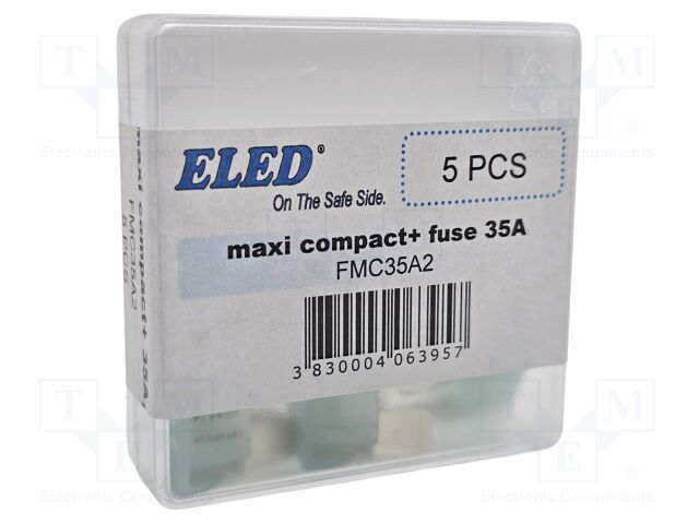 Fuse: fuse; 35A; 32VDC; automotive; 16.2mm; 16.2x6.5x18.5mm