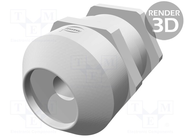 Gland; M20; IP68; 6÷13mm; Mat: metal
