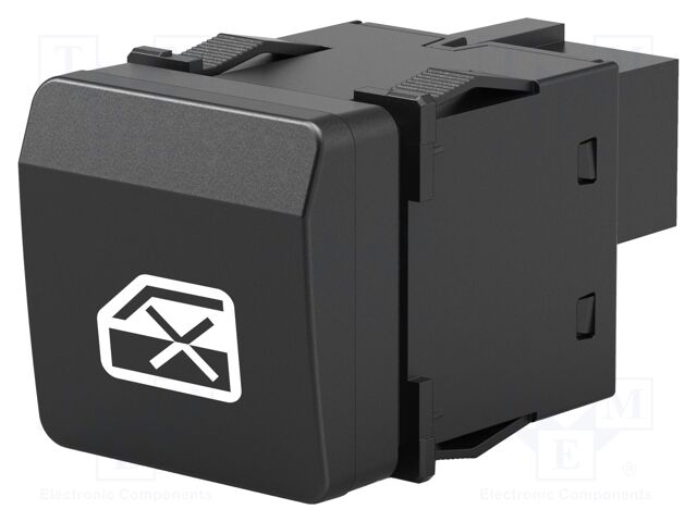 Switch: push-button; Pos: 2; SPST-NO; 0.05A/12VDC; OFF-(ON); 09