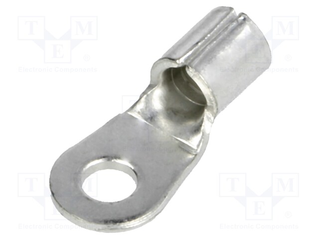 Ring terminal; M3,5; 4÷6mm2; crimped; for cable; non-insulated