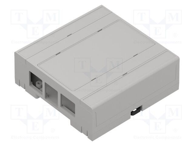 Enclosure: for computer; Raspberry Pi 5; light grey; X: 89.4mm