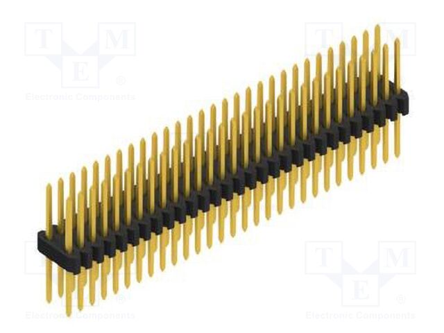 Connector: pin strips; pin header; male; PIN: 58; 1.27mm; THT; 2x29