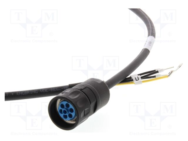 Cable: servo drive; Standard: Omron; SmartStep 2/G; 5m; with brake