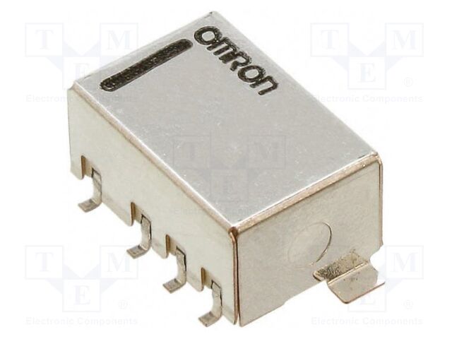 Relay: electromagnetic; DPDT; Ucoil: 5VDC; Icontacts max: 1A; PCB