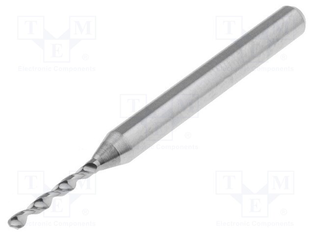 Drill bit; PCB; Ø: 1.25mm; L: 38.2mm; 1/8" (3,175mm)