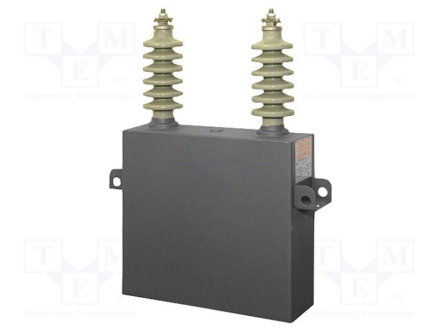 Capacitor: energy; Q@50Hz: 100kVAR; 6.3kVAC; 16A; 380x120x365mm