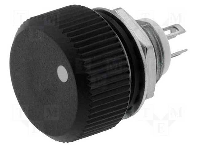 Potentiometer: shaft; single turn; 22kΩ; 500mW; ±20%; linear