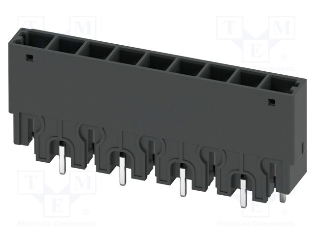 PCB headers, nominal cross section: 4 mm2, color: black, nom