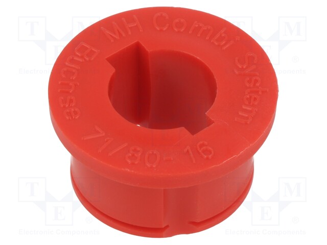 Sleeve for  fan's cover; 16mm