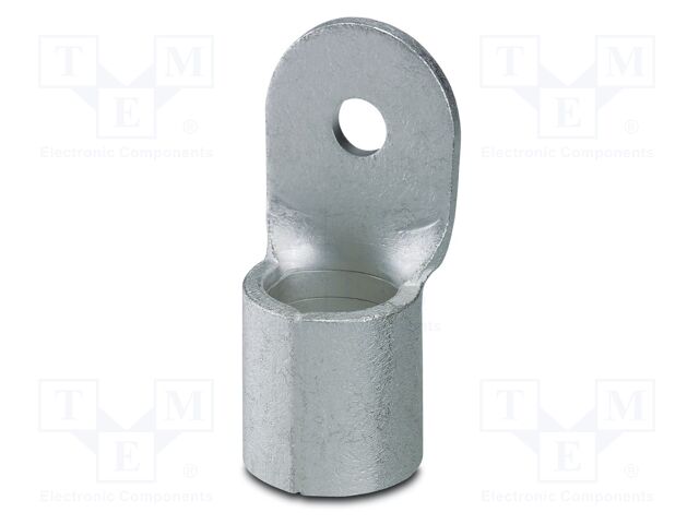 Non-insulated; Body: silver; Tip: ring