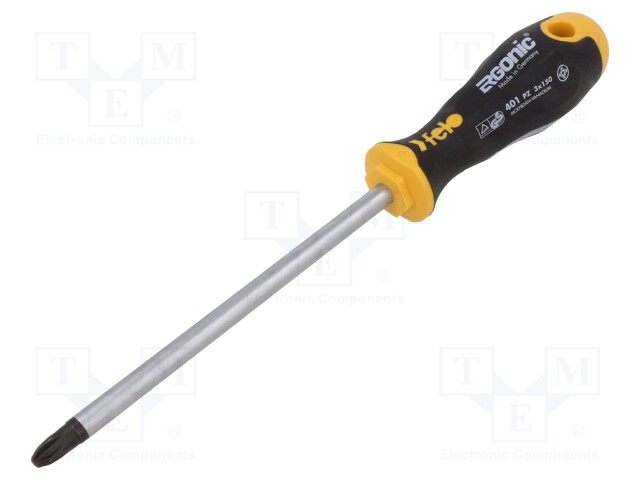 Screwdriver; Pozidriv®; PZ3; ERGONIC®