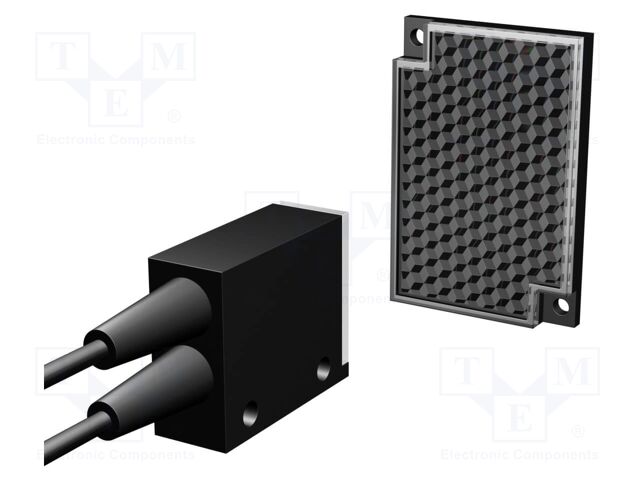 Sensor: fiber-optic; Oper.mode: retro-reflective