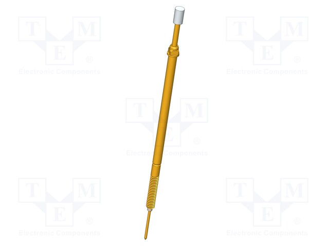 Test needle; Maksimum spring compression: 5mm; 3A; Ø: 1.8mm; 0.9N