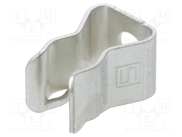 Fuse clips; cylindrical fuses; M5 screw; 10.3x38mm; 32A; 1500VAC