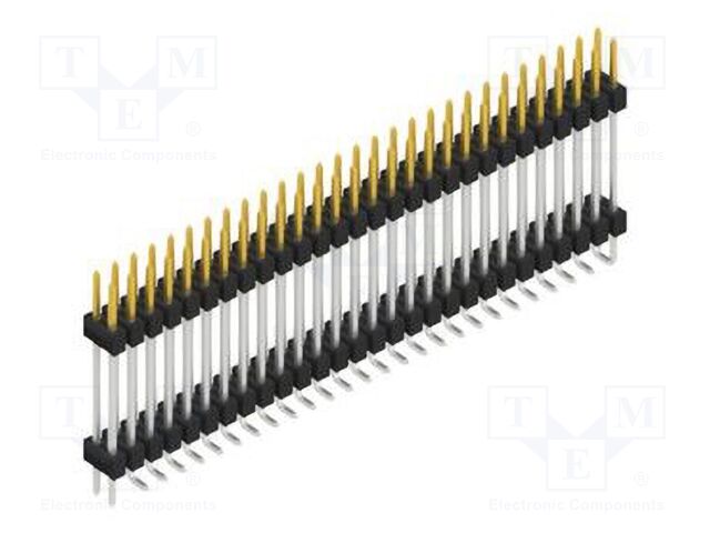 Connector: pin strips; pin header; male; PIN: 56; 2.54mm; SMT; 2x28