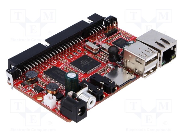 Oneboard computer; RAM: 64MB; iMX233; 94x67.3mm; 6÷16VDC; DDR1