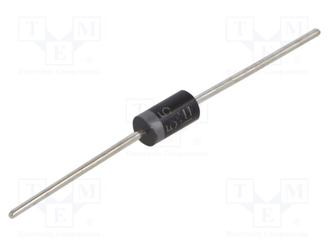 Diode: rectifying; THT; 1.3kV; 3A; Ifsm: 150A; DO201AD; Ufmax: 1V