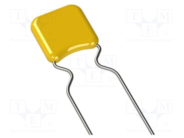 Capacitor: ceramic; MLCC; 100nF; 100VDC; X7R; ±10%; THT; 5.08mm