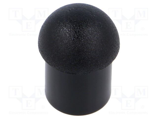 Stopper; polyamide; black; L: 14mm; -20÷100°C; Entrelec; Size: 16