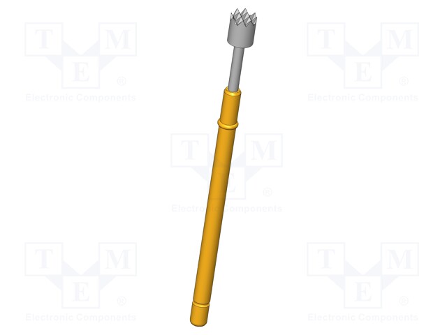 Test needle; Operational spring compression: 4mm; 8A; Ø: 2.5mm