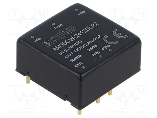 Converter: DC/DC; Protection: short circuit protection SCP