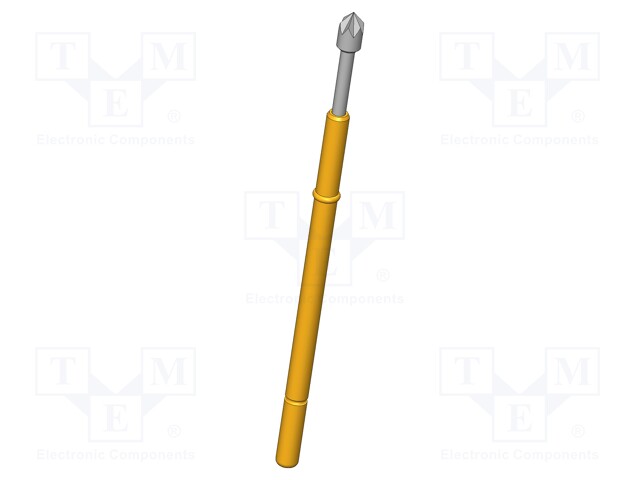 Test needle; Operational spring compression: 4mm; 5A; Ø: 1.75mm