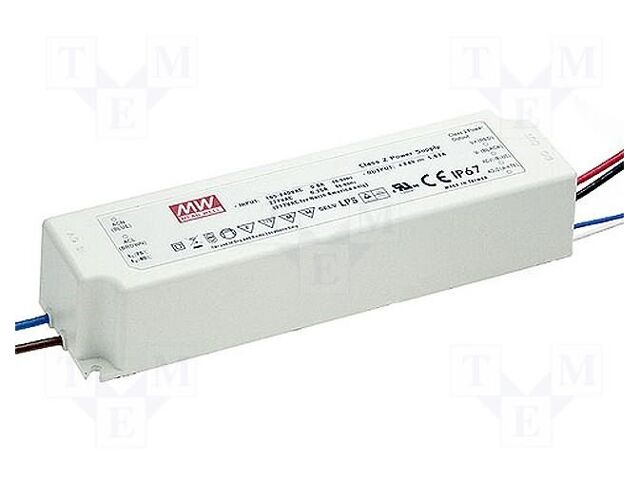 Power supply: switching; LED; 40.08W; 15VDC; 2.67A; 90÷305VAC; IP67