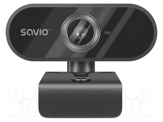 Webcam; black; USB A; HD 720p,PnP; 1.4m; clip; 90°