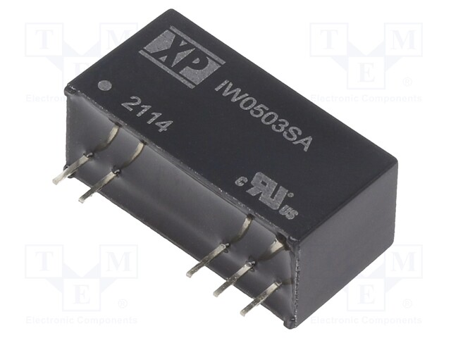 Converter: DC/DC; 1W; Uin: 4.5÷9V; 3.3VDC; Iout: 303mA; SIP; 4g; OUT: 1