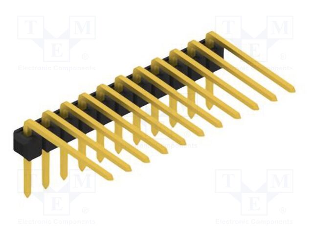 Connector: pin strips; pin header; male; PIN: 11; 2.54mm; THT; 1x11