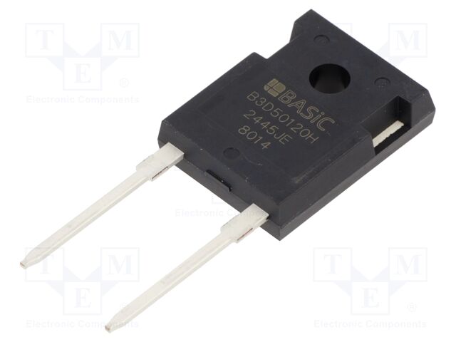 Diode: Schottky rectifying; SiC; THT; tube