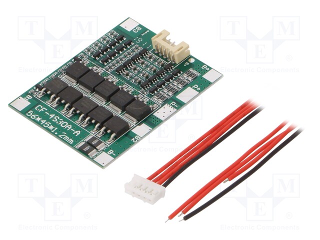 PCB protection; Li-Ion; Temp: -40÷50°C; Ifsm: 40A; 16.8VDC