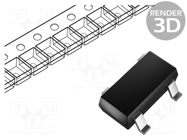 Bridge rectifier: single-phase; Urmax: 800V; If: 1A; Ifsm: 30A; SMT